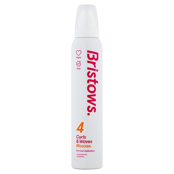 BRISTOWS 4 CURLS AND WAVES MOUSSE 200ml